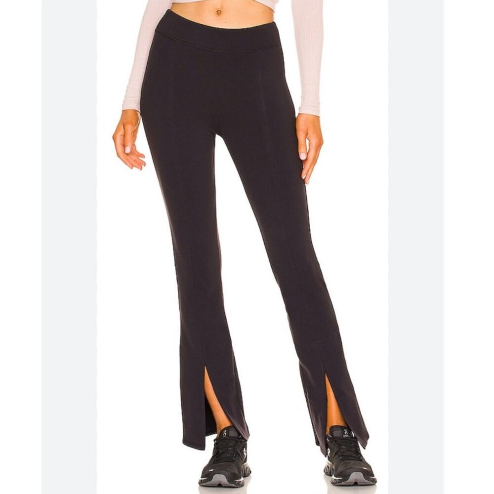 Alo Yoga Airbrush High-Waist Flutter Split Front Flare Legging Sz X-Small XS